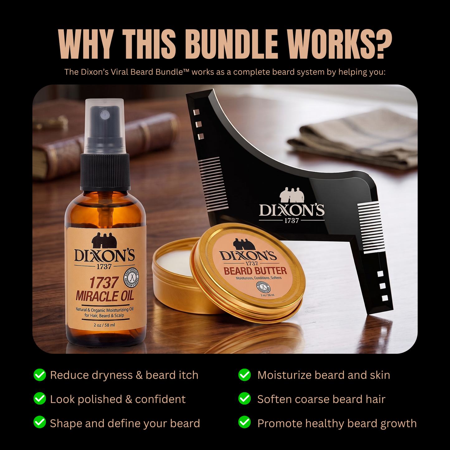 Dixon’s Viral Beard Bundle™