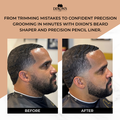 Dixon’s Precision Beard Kit – Beard Shaper + Precision Liner (Includes 2 FREE Bonus Liners)